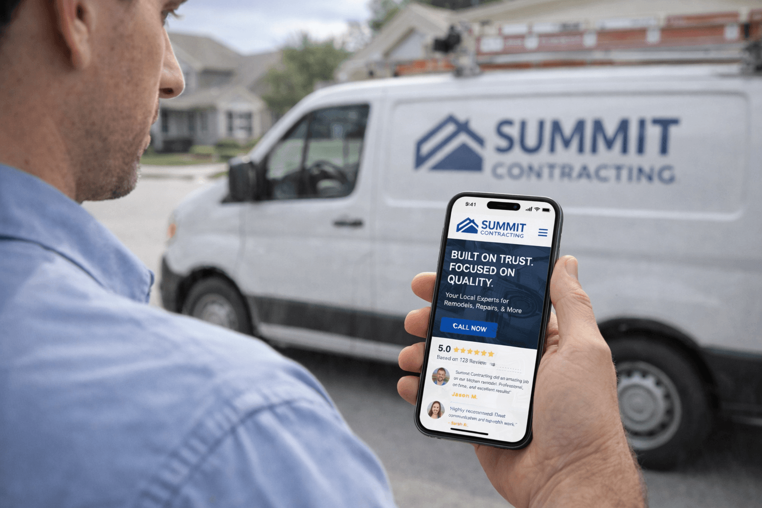 What Should a Contractor Website Actually Have?